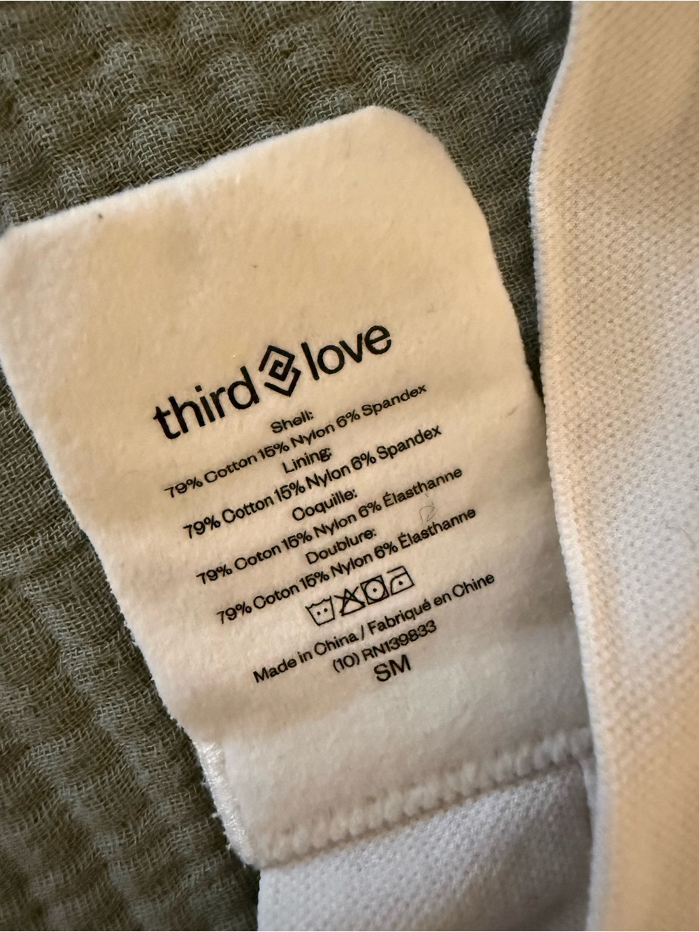 🌟Bundle of 8🌟 Thirdlove Seamless Stretch Cotton Bralette size small - Picture 10 of 13
